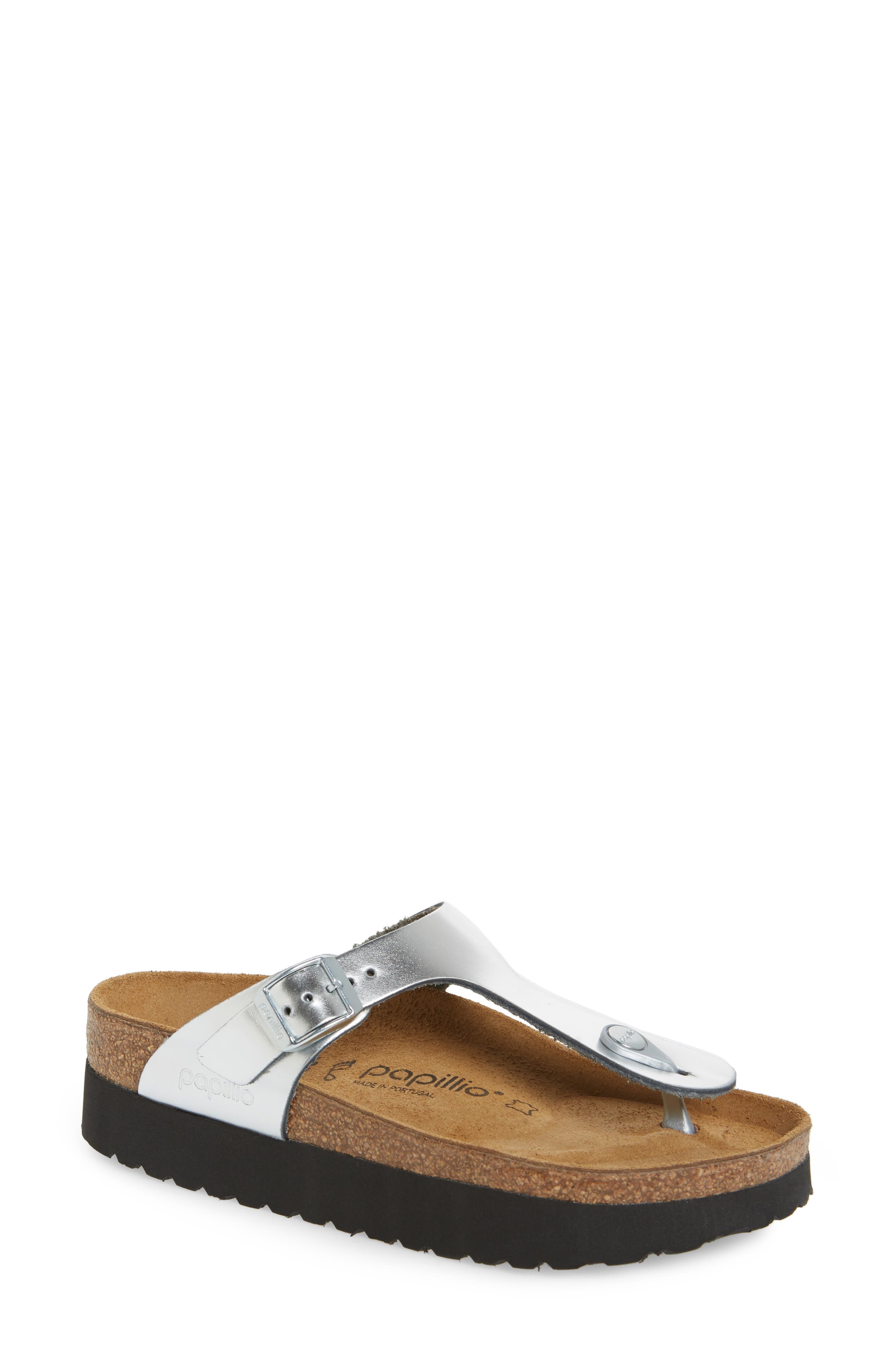 birkenstock papillio women's gizeh platform sandal