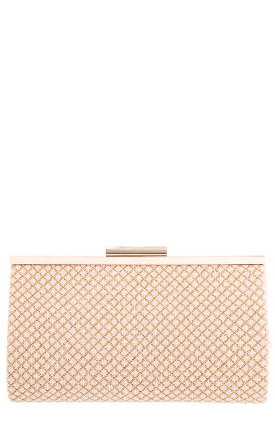 Nina Willow Clutch In Champagne