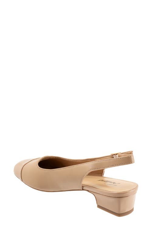 Shop Trotters 'dea' Slingback In Nude