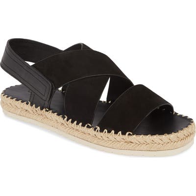 Vince Tenison Espadrille Sandal- Black