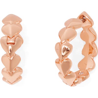 Kate Spade New York Heritage Heart Huggie Earrings