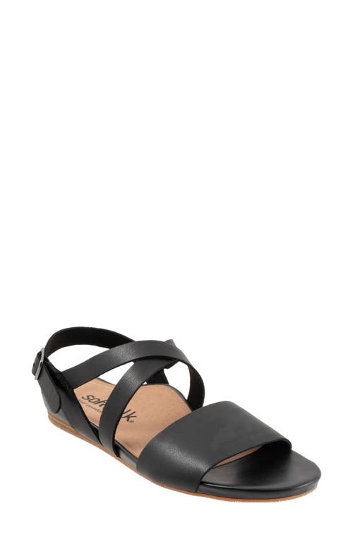 SoftWalk Cali Sandal Black at Nordstrom,