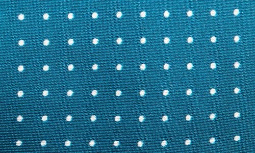 Clifton Wilson Dot Silk Tie In Petrol