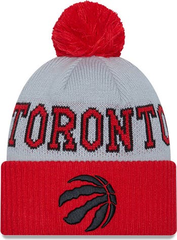 Raptors pom top pom hat