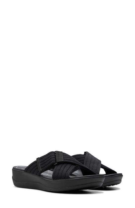 Shop Clarks ® Arla Wave Sandal In Black