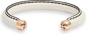 Tory Burch Miller Slider Bracelet Ivory/Gold