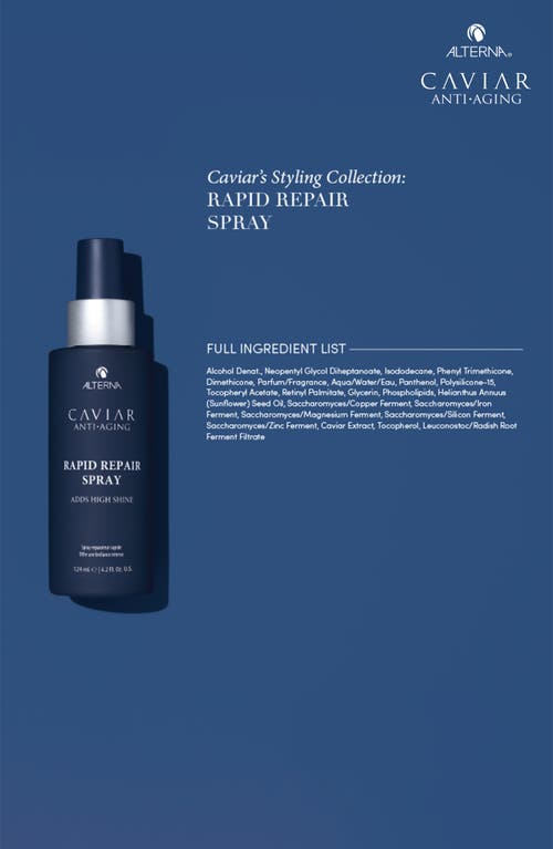 Alterna Caviar Anti-aging Styling Rapid Repair Spray 124ml In No Color