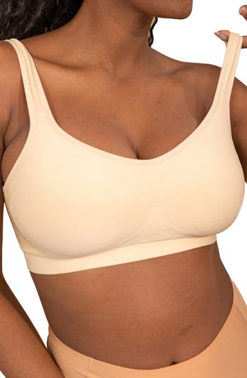 SHAPERMINT Daily Comfort Wireless Shaper Bra - High Support Compression  Bras For Women 