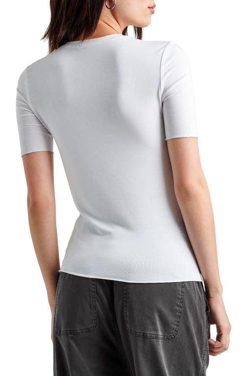 Shop Splendid Jersey T-shirt In White