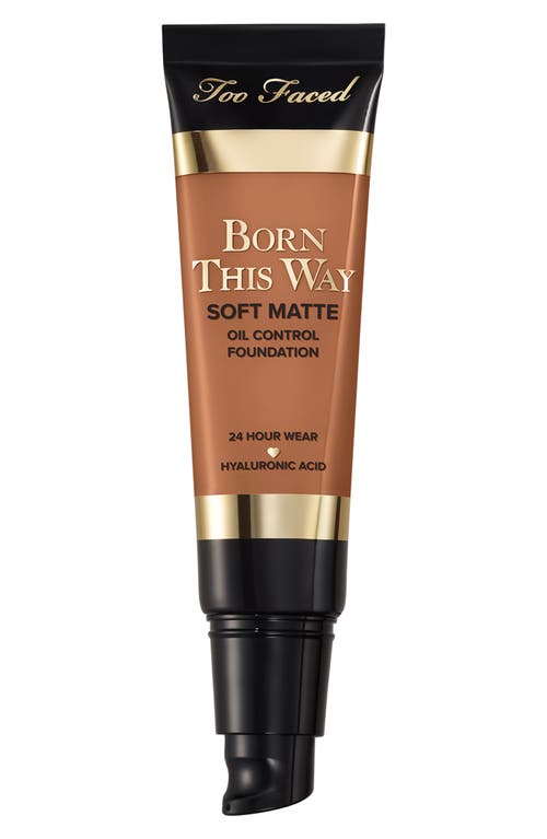 Too Faced Born This Way Soft Matte Foundation Honey 1 oz In Honey