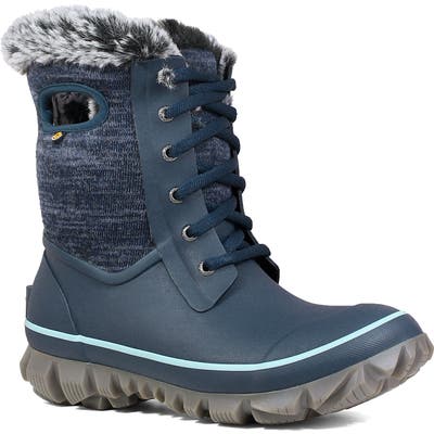 Bogs Arcata Insulated Waterproof Snow Boot, Blue