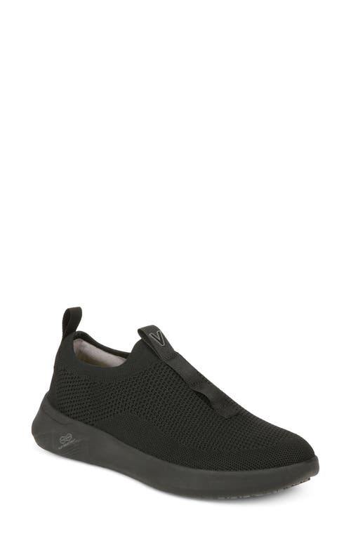 Shop Vionic Advance Slip-on Shoe In Black/black