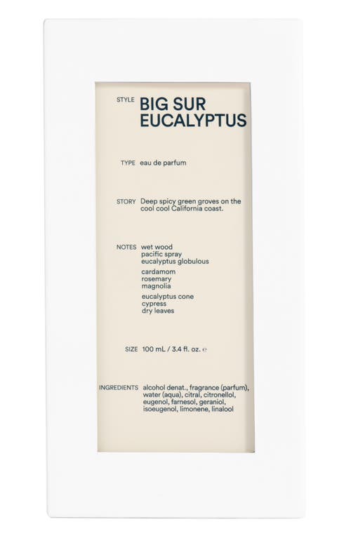 D.s. & Durga Big Sur Eucalyptus Eau De Parfum In No Color