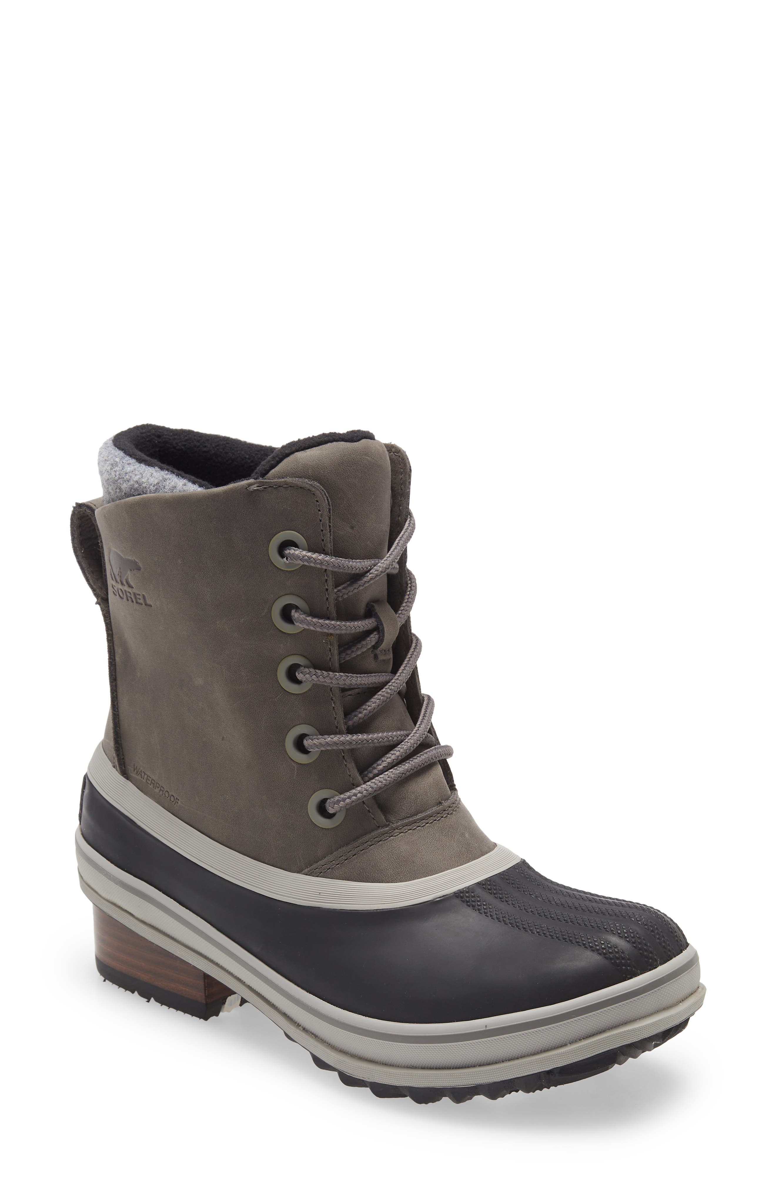 Size8/  Slimpack III Waterproof Lace-Up Boot in Quarry at Nordstrom, Size 8