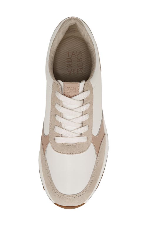 Naturalizer Shay Sneaker In Warm White/deep Porcelain