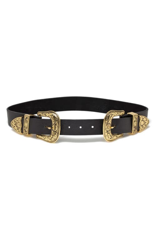 B-Low the Belt Bri Bri Waist Belt in Black/gold