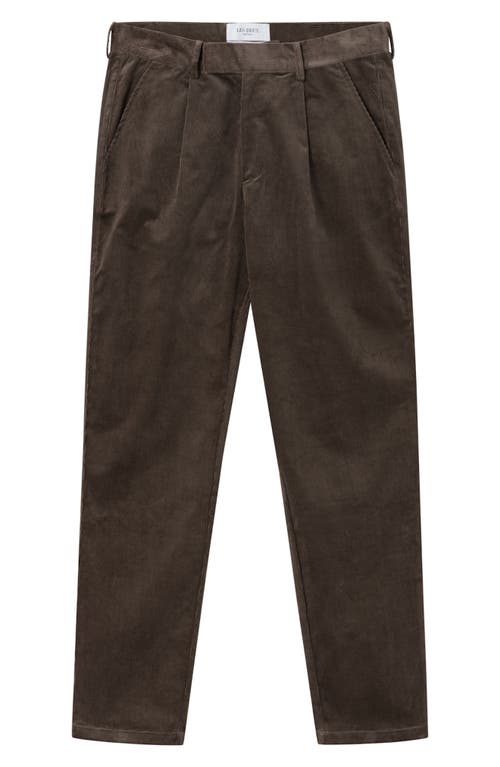 Les Deux Parker Stretch Cotton Corduroy Pants in Black | Smart Closet