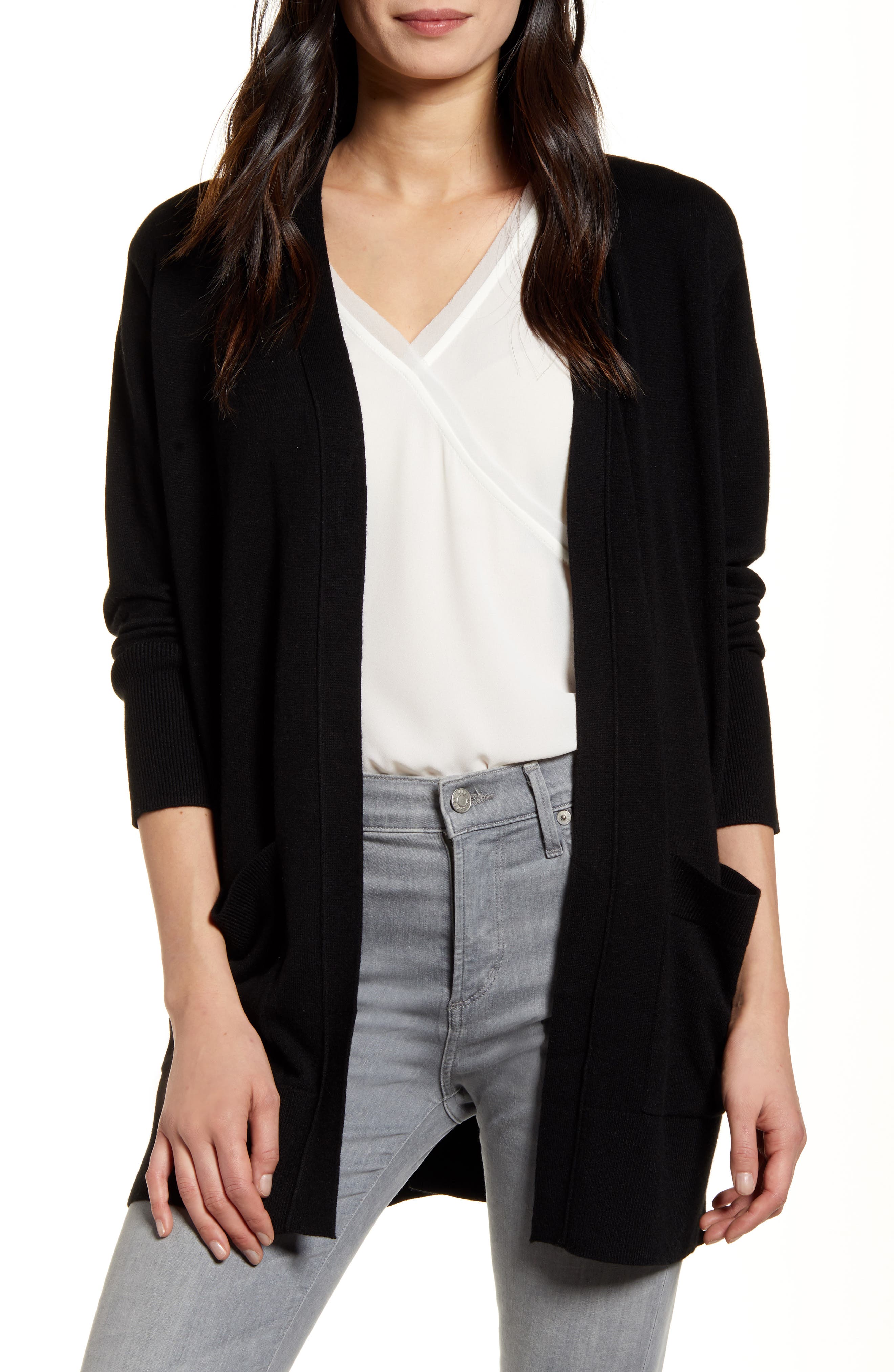 Chelsea28 Lightweight VNeck Cardigan Nordstrom