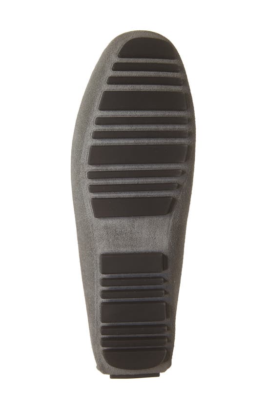 Nordstrom Brody Driving Penny Loafer In Grey Suede
