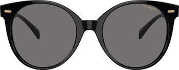 Versace round 55mm sales sunglasses