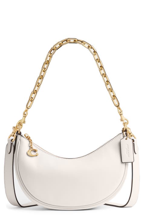 White Shoulder Bags - Vividpele