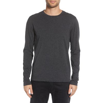 John Varvatos Solid Long Sleeve T-Shirt, Grey