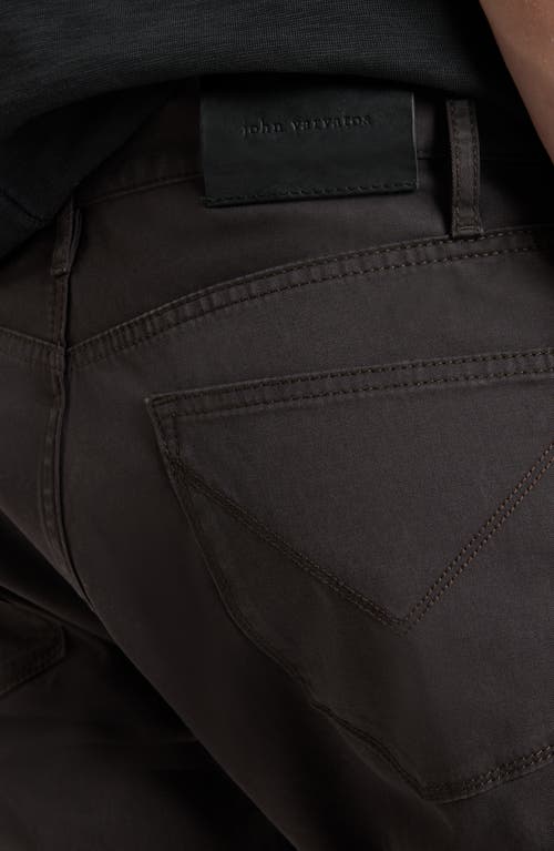 John Varvatos J701 Regular Fit Straight Leg Jeans In Chocolate