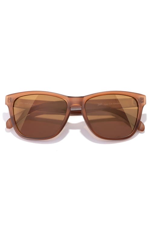 Sunski Headland 51mm Polarized Sunglasses in Sienna Bronze