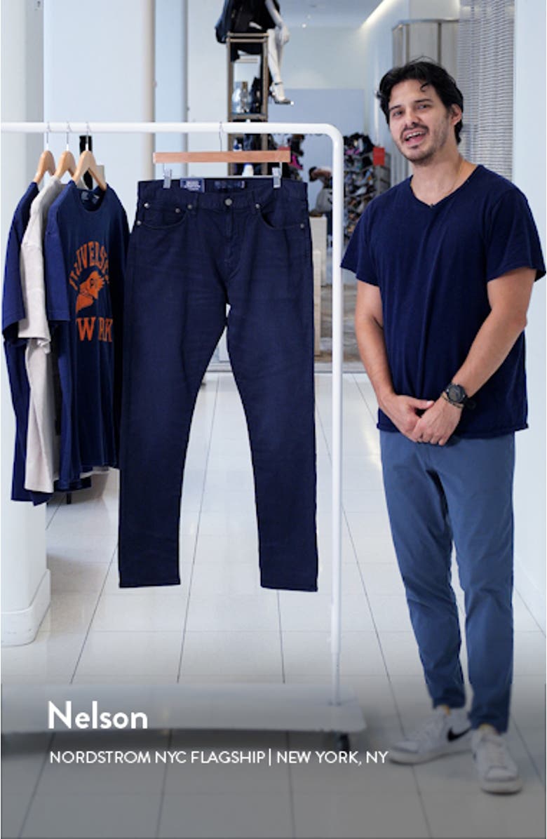 Sullivan Slim Tapered Leg Knit Five Pocket Pants, sales video thumbnail