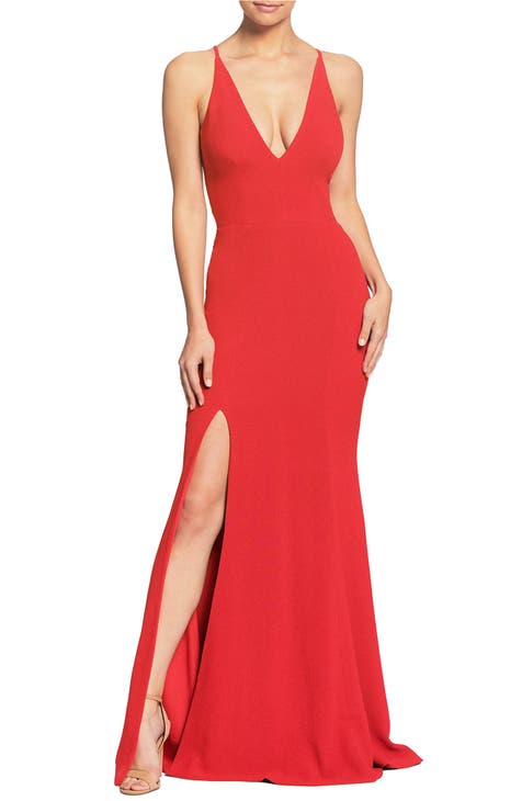 Women's Red Evening Dresses, Red Occasion Dresses