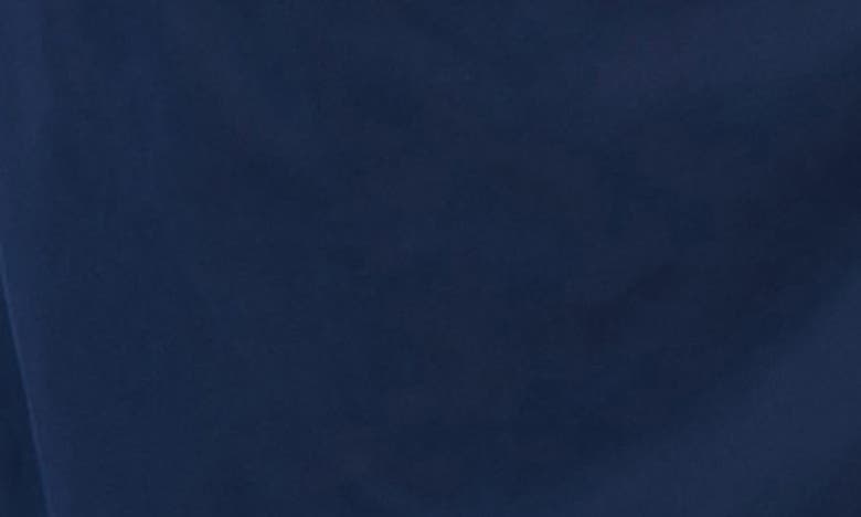 Alex Evenings Embellished Ruched Column Gown In Navy