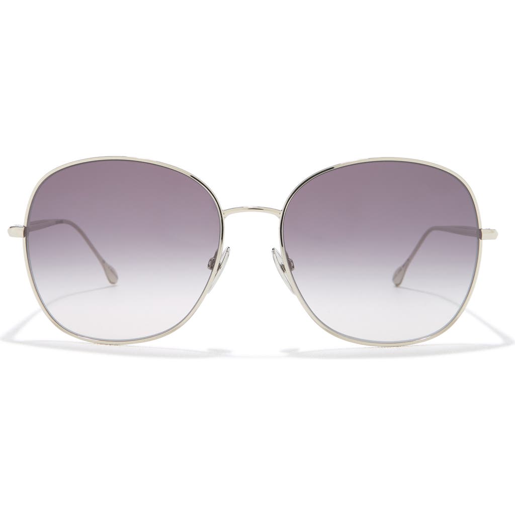 Isabel Marant 59mm Gradient Round Sunglasses In Purple