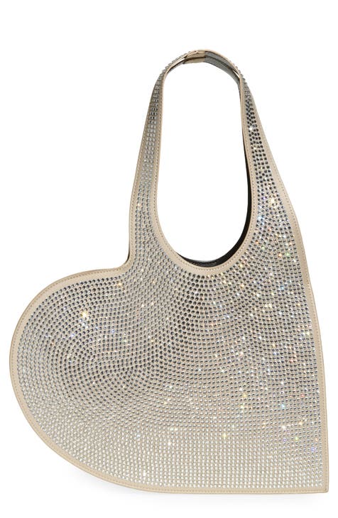 Mini Heart Decor Chain Satchel Bag