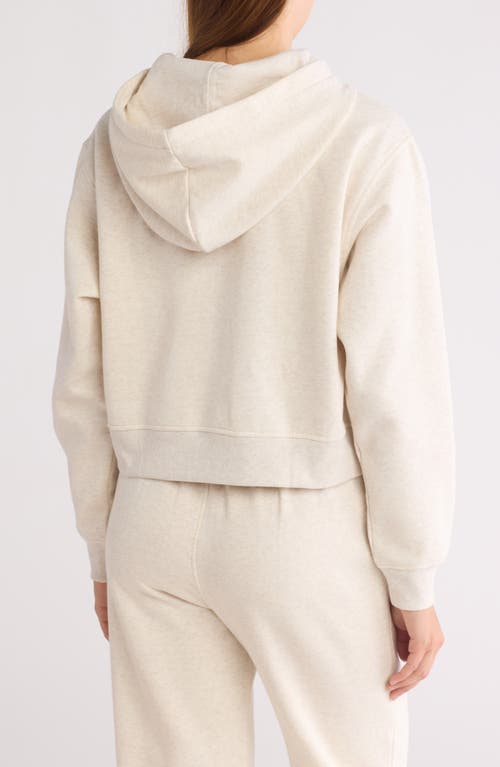 Abound Everyday Fleece Hoodie In Beige Oatmeal Light Heather