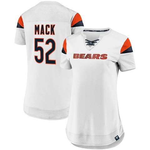 Men's Nike Khalil Mack Silver Chicago Bears Inverted Legend Jersey