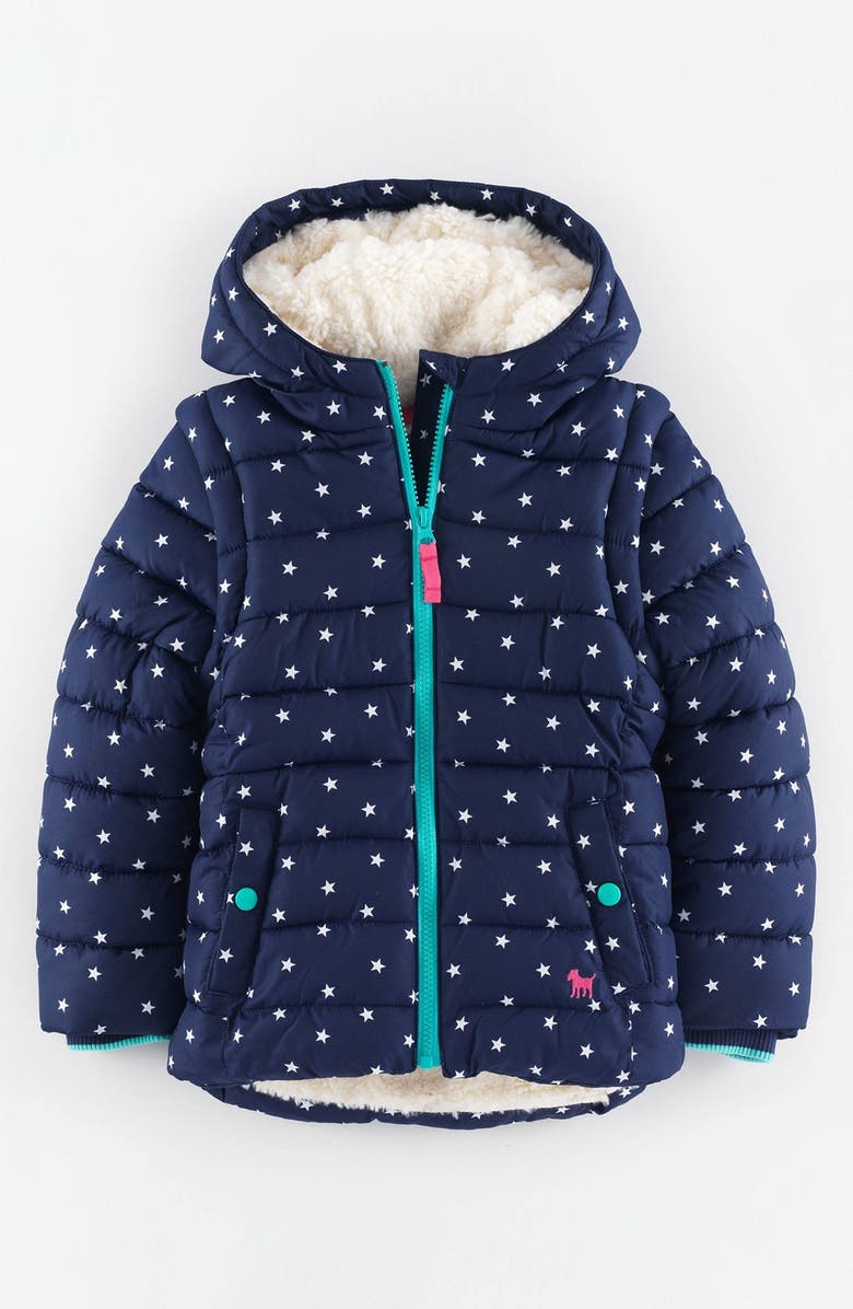Mini Boden Convertible Quilted Jacket (Toddler Girls, Little Girls ...