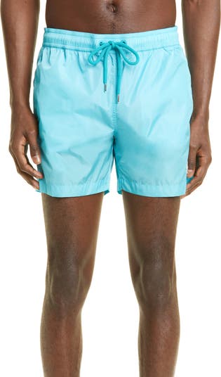 Moncler Monogram-Print Swim Shorts