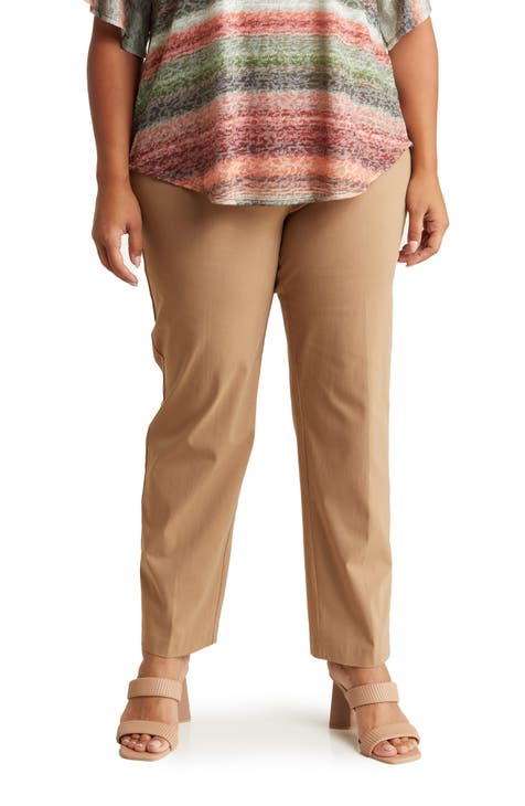 Brown Casual Pants for Women