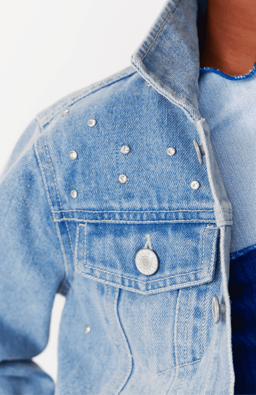 Shop Little Chicken In Light Denim