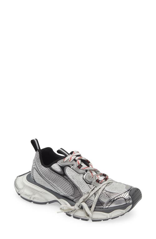 Shop Balenciaga 3xl Sneaker In Grey/white/red