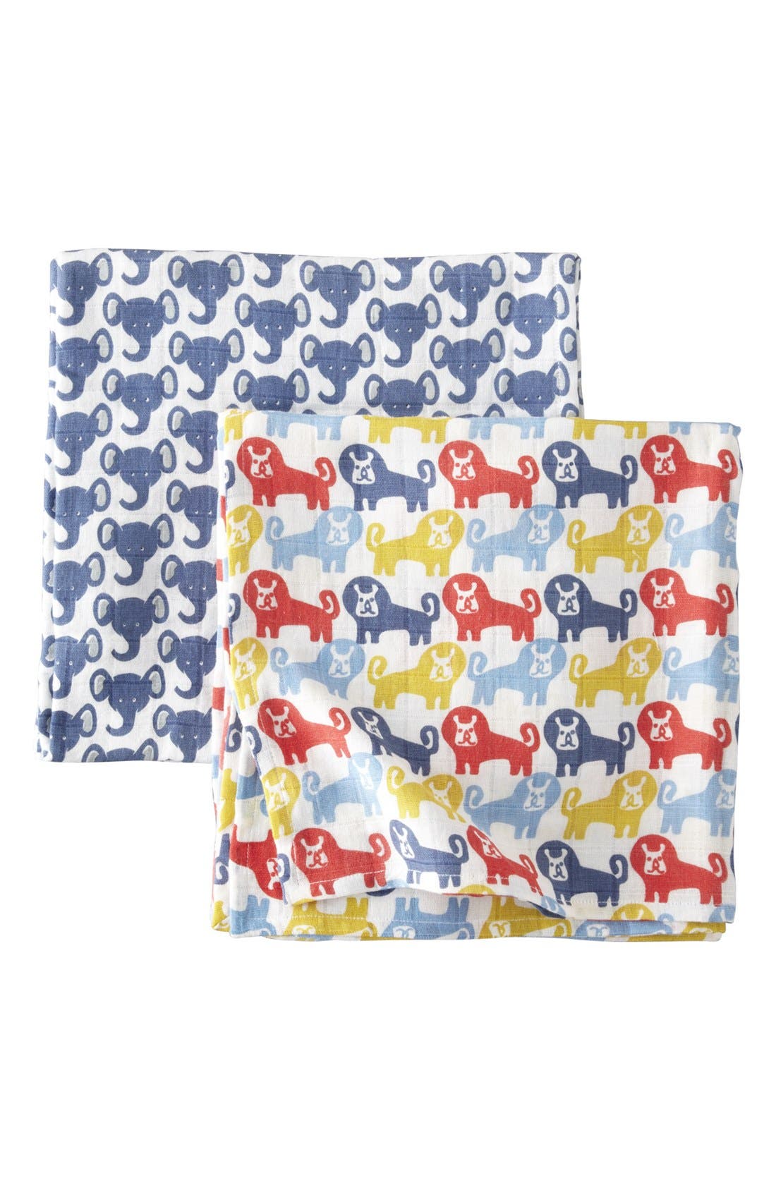 Mini Boden Large Muslin Swaddling Cloths (2Pack) Nordstrom
