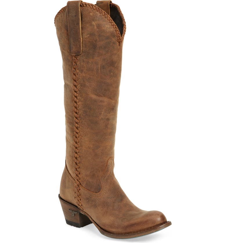 Lane Boots Plain Jane Knee High Western Boot (Women) | Nordstrom