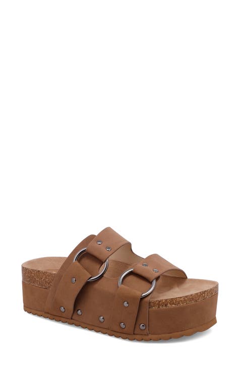 Britt Platform Slide Sandal (Women)