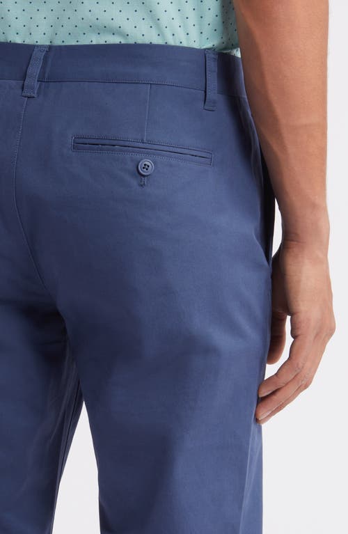 Shop Bonobos Flat Front Stretch Cotton Chinos In Sargasso Sea