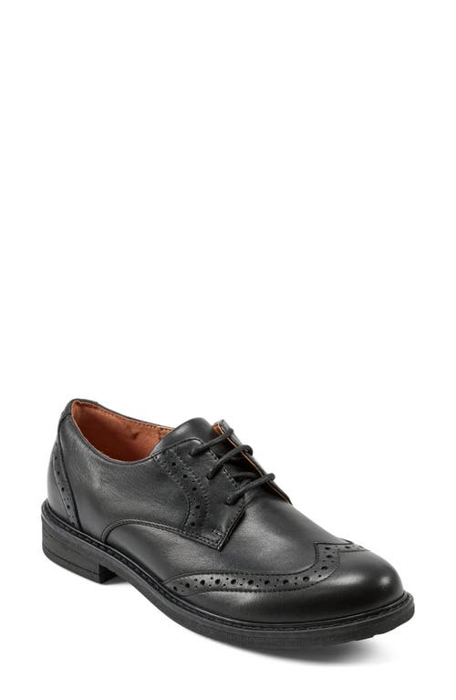 Easy Spirit Jonah Wingtip Derby in Black 