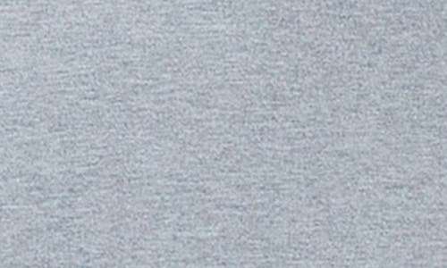 Grey Lab Soft Mock Neck Body-con Minidress In Heather Grey
