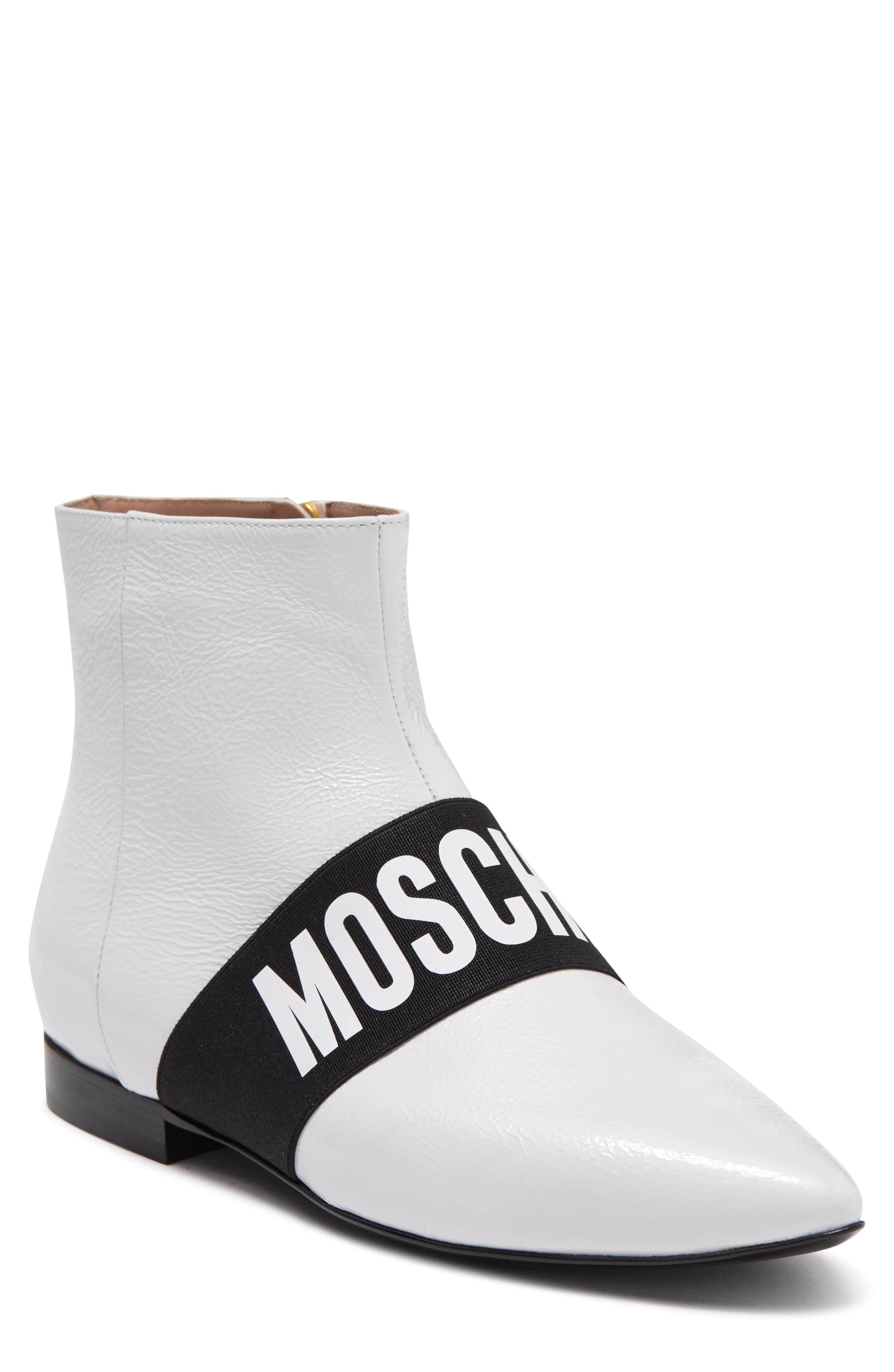moschino booties
