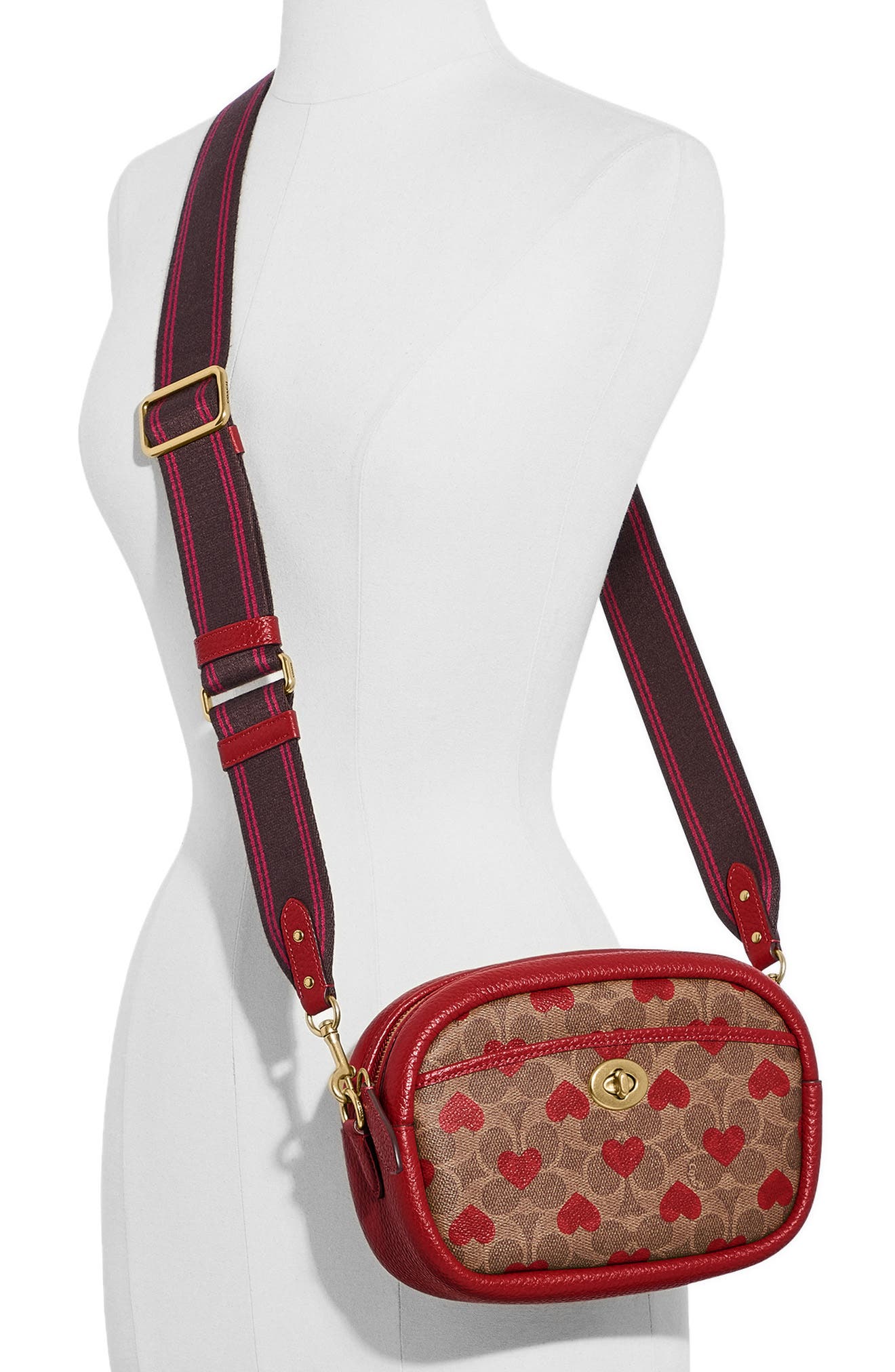 coach coated canvas signature