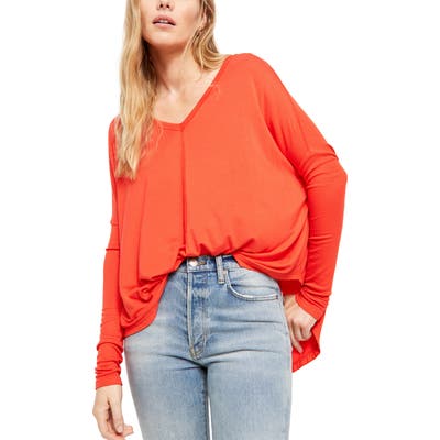 Free People Moonshine Tunic, Red