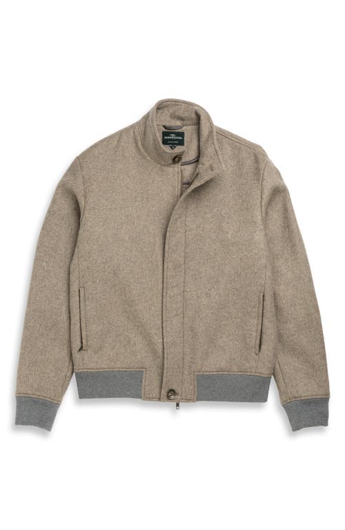 Rodd & Gunn - Lake Taylor Bomber Style Jacket In Fawn 009149-01 In Fawn